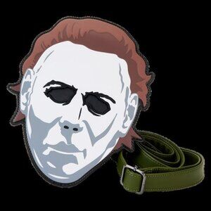 Halloween Michael Myers Mask Glow Crossbody Bag NWT​​